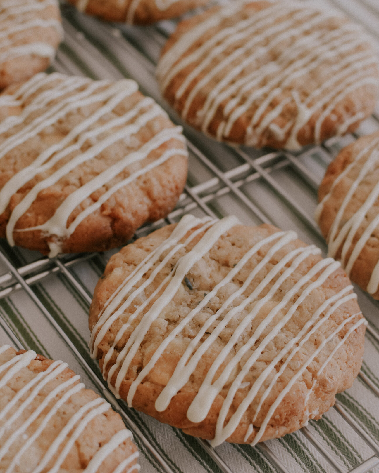apple cinnamon sourdough cookies